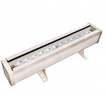 LED WALL WASHER 12W, AMBER, 1200LM, 45G IP67 34cm