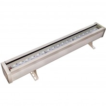 LED WALL WASHER 48W, AMBER 4800LM, 45G IP67 125cm